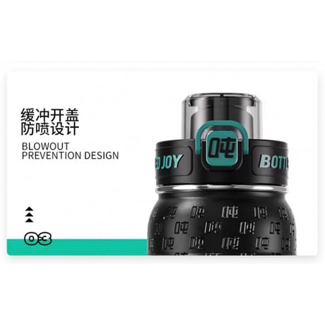 王一博・代言人（BOTTELED JOY） ★ ステンレスボトル（750ml）《老花吨吨保温杯》