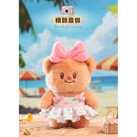 Butterbear（TOP TOY）★ ぬいぐるみ（百変橱窗）※ブラインド形式《百変橱窗系列・毛绒盲盒》