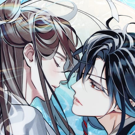 天官賜福（bili bili） ★ 芳心乱 【 09 】 缶バッジ（双人・15cm）《芳心乱・徽章（双人・15cm）》