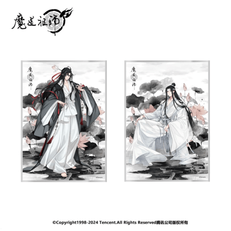 魔道祖師（南漫社）★ 禅意【 04 】色紙　※紙製《禅意系列・色纸》