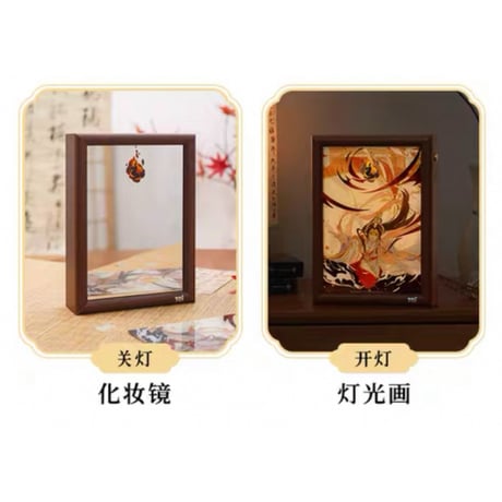 天官賜福（图益・TOI）★ ライト・ミラー機能付ジグソーパズル（上元照惊鸿）126ピース　※PVC《拼图・126片）》