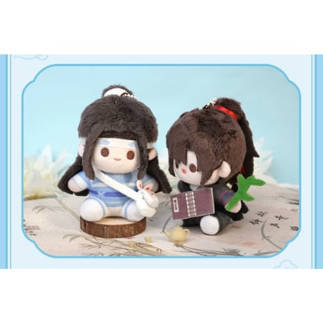 魔道祖師（NICE FUN） ★ ぬいぐるみ ストラップ（经书林）《经书林系列・毛绒挂件》