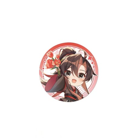 魔道祖師（谷子屋）★ 七周年（同庆）【 03 】 缶バッジ（单人）《七周年（同庆）系列・单人吧唧》