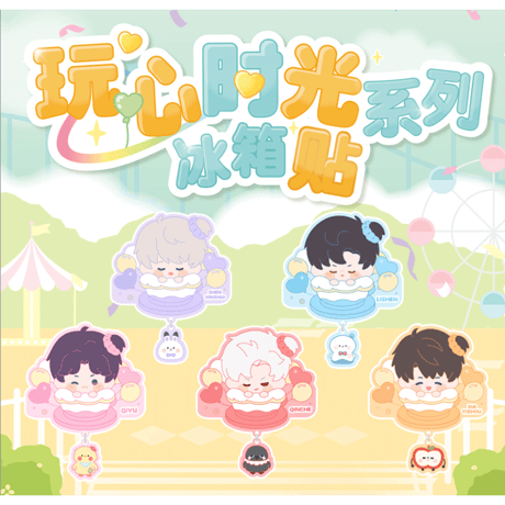 恋と深空（玩点无羡） ★ 玩心时光 【 03 】マグネット《玩心时光系列・冰箱贴》【予約商品・4月〜5月以降の発送予定】