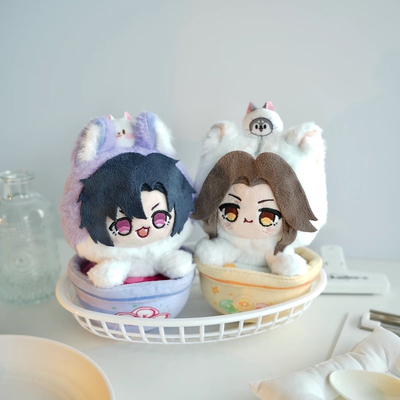 二哈和他的白猫师尊　ぬいぐるみと服付きセット 二哈和他的白猫師尊 ぬいぐるみ 20cm （二哈和他的白猫師尊 | 四