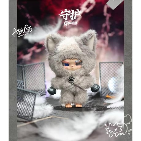 田栩宁・代言人（AYOR TOYS × 坏小孩 Kippo） ★ ぬいぐるみストラップ（反击时刻）《反击时刻系列盲盒・搪胶娃娃挂件》