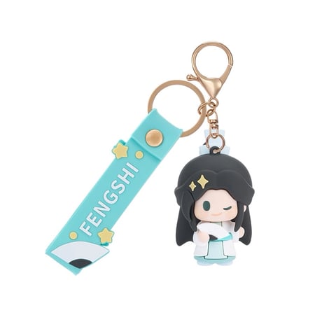 【 第2期・販売分 】天官賜福（MiniDoll）★ ソフビ・キーホルダー（清涟莲莲・指尖挂件）《清涟莲莲系列・指尖玩偶挂件》【予約商品・10月以降の発送予定】