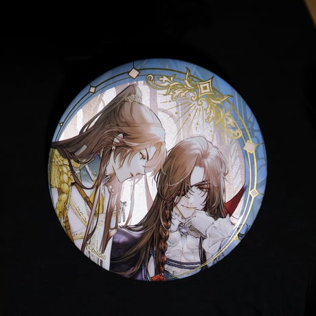 天官賜福（bili bili・BEMOE）★ 缶バッジ（辉光王座）《辉光王座系列・徽章》