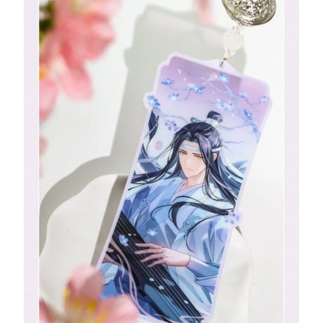 魔道祖師（觅星社）★ 迎风舞 【 03 】ストラップ（両面）　※アクリル・合金《迎风舞系列・挂件》【予約商品・メーカー発送目安：ご注文日より30日以内】
