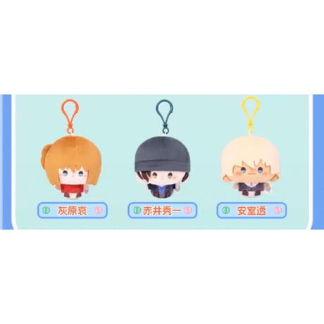 名探偵コナン・柯南（MiniDoll）★ ぬいぐるみ ストラップ（WOW娃偶乐园）約8cm《WOW娃偶乐园系列・圆滚滚毛绒挂件》【予約商品・7月以降の発送予定】