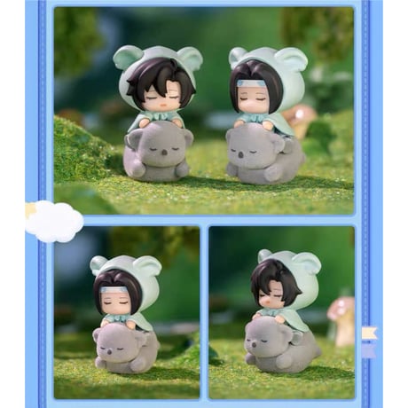 【 第3期・販売分 】魔道祖師（鹿鸣）★ フィギュア（萌宠骑缘）※PVC《萌宠骑缘系列・Q版盲盒手办》【予約商品・11月以降の発送予定】