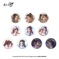 【 ☆ 】魔道祖師（南漫社）★ 生日盲盒 【 02 】 缶バッジ《风生日盲盒系列・徽章》
