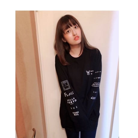 ロゴ長袖Tシャツ