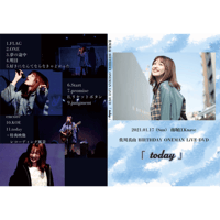 佐川真由birthday ONEMAN LiVE「today」DVD
