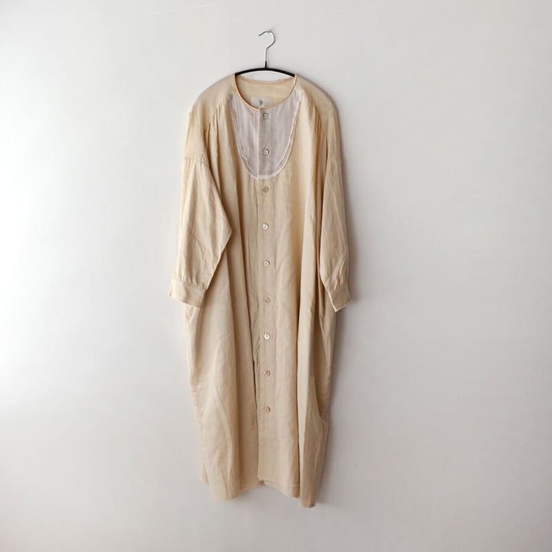 GASA* / おもむくままに ロングチュニック ヘーゼルナッツ