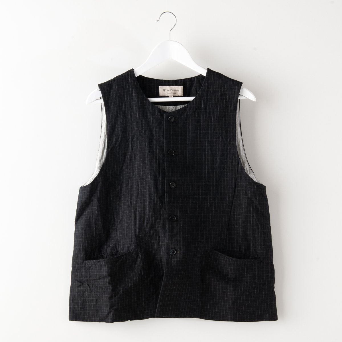 ヴラスブラム☆vlasblomme☆ニットベスト☆ジレ 直営店限定】 中わた入りジレ | ITEM | Vlas blomme