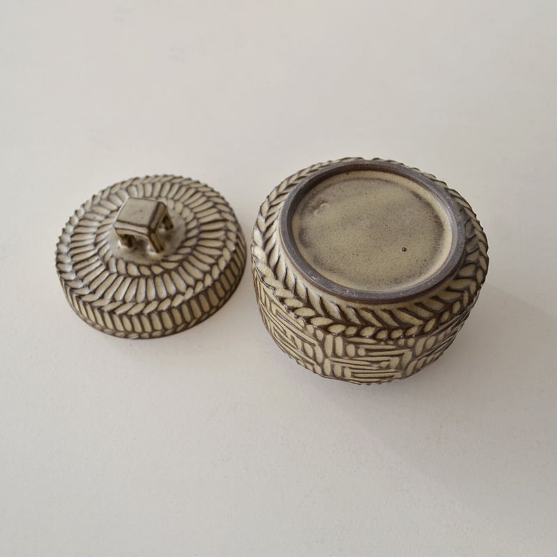 古物 陶器製￼ （ 男は大好き）￼送料込み アンドーワークス / フタモノ | ichishina webshop