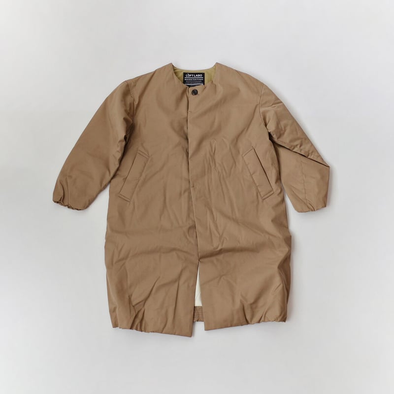 THE LOFT LABO/GRAB-2 NO COLLAR DOWN COAT ノーカラーダ THE LOFT LABO/GRAB-2 NO COLLAR DOWN COAT ノーカラーダ