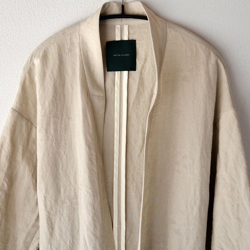 レア NATIVE VILLAGE 刺繍 中綿 ジャケット 羽織コート