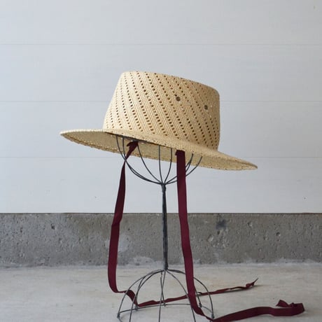 chisaki 「RICCA」ハット　brown×black chisaki 「RICCA」ハット brown×black - メルカリ