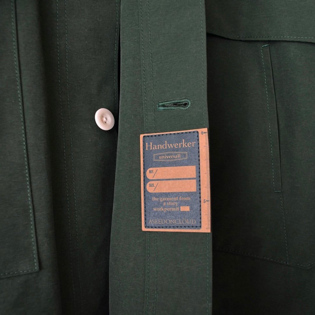ASEEDONCLOUD/HW WEATHER COAT GREEN | ichishina