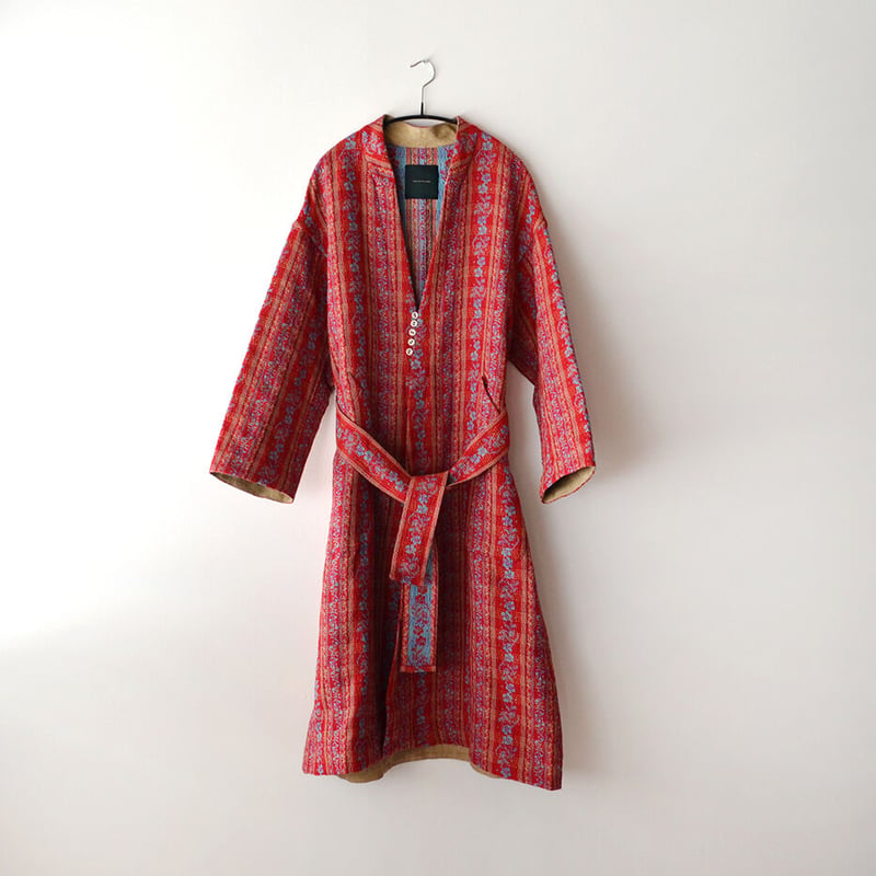 NATIVE VILLAGE / No.06 Sashiko 羽織コート Red | ichi NATIVE VILLAGE / No.06 Sashiko 羽織コート Red | ichi