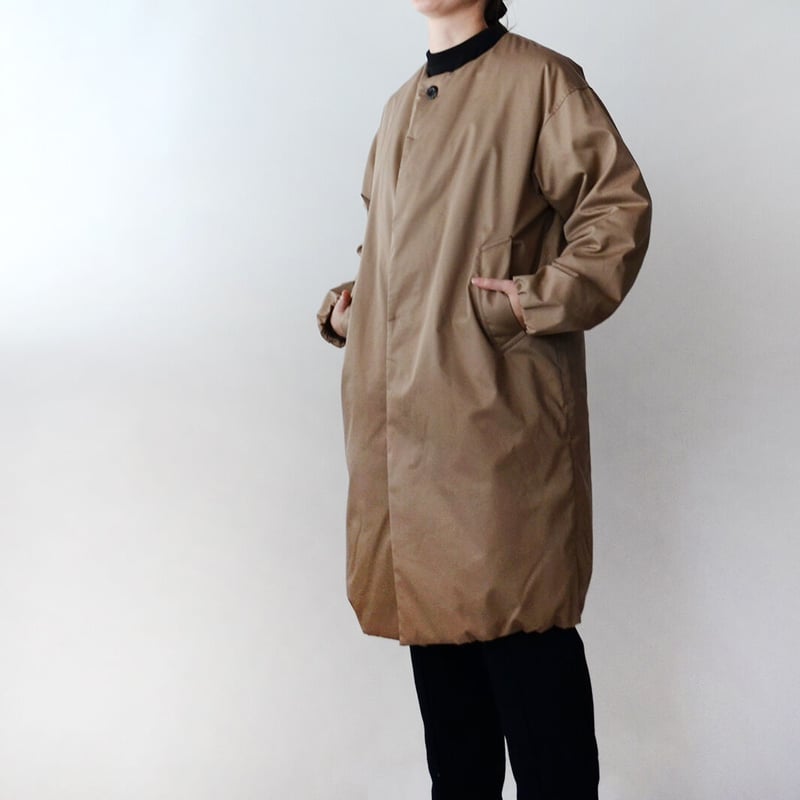 THE LOFT LABO/GRAB-2 NO COLLAR DOWN COAT ノーカラーダ THE LOFT LABO/GRAB-2 NO COLLAR DOWN COAT ノーカラーダ