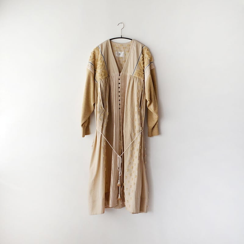 GASA ガサ ロングカシュクール コート ワンピース mina perhonen  