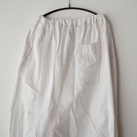 GASA*/花の上の夜露 パンツ antique white