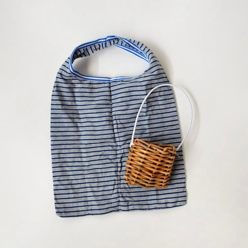 ebagos サブバッグ・カゴケースM チェック #43604 ebagos サブバッグ