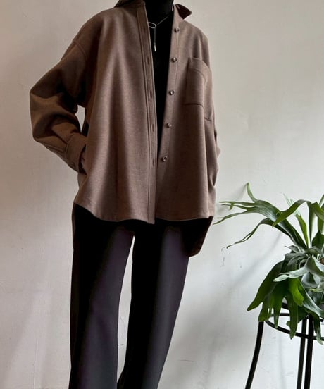 【cafune】545404 W jersey shirts blouson