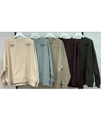 【PRIORITY 26AW】 P67052HW フロッキープリント裏毛PO