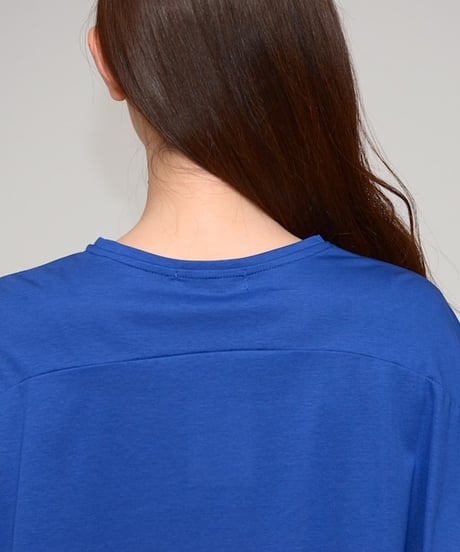 【Praia】 LEO-2501C シルケット綿・ボックスロゴTシャツ