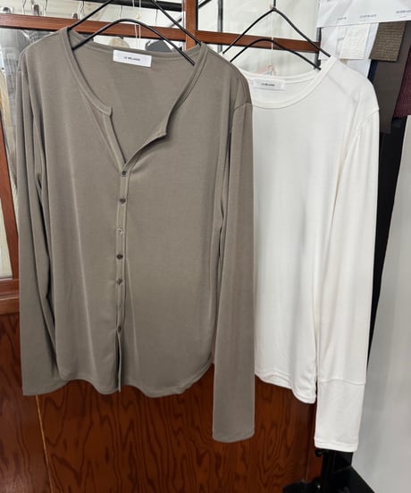 【LE MÉLANGE 26AW】8641011　ビンテージテレコカットソー
