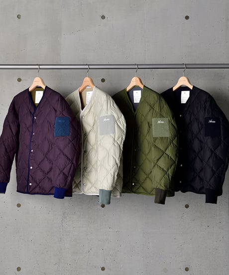 メンズ　レディース【NANGA】NANGA×MANUAL ALPHABET CMR REVERSE DOWN JACKET