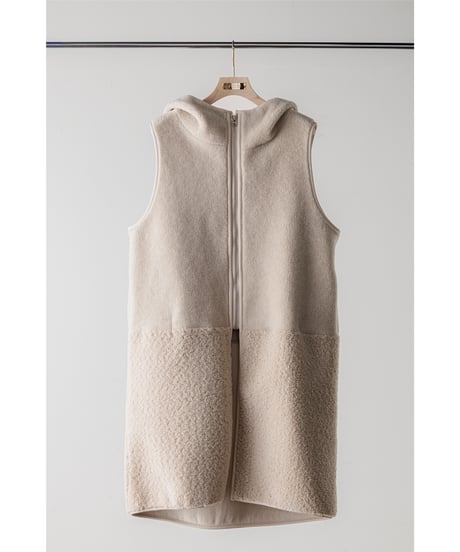 【ruxe 26AW】2634232 ロングボアベスト