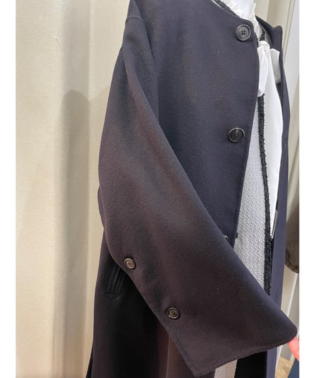 【ORCIVAL/オーシバル】 OR-A0238  リバーウールコート　REVER WOOL COAT