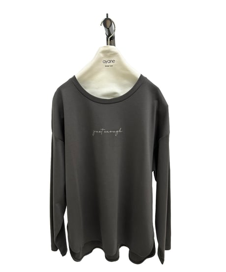 【ayane 26AW】 856750 シルエットロゴロンT