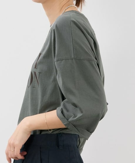 【MICA&DEAL】0125309216 "MOUNT NELSON"ロゴ5分袖T-shirt
