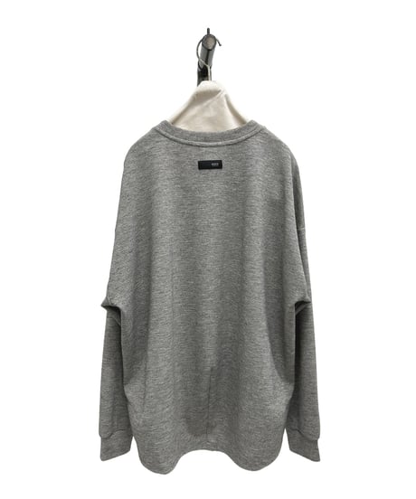 【ayane 26AW】  856752 杢調ダブルニットカットソープルオーバー