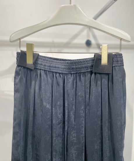 【cafune】535623 silk touch polyester wide easy pants