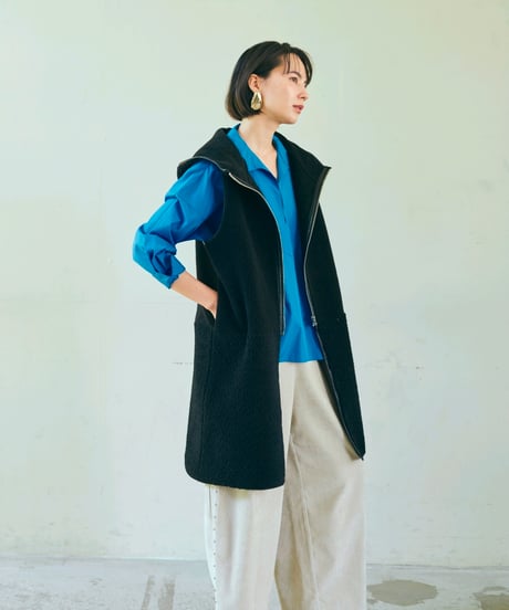 【ruxe 26AW】2634232 ロングボアベスト