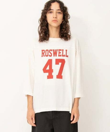 【JOHNBULL】JL251C08 コットンレーヨンナンバリングTシャツ