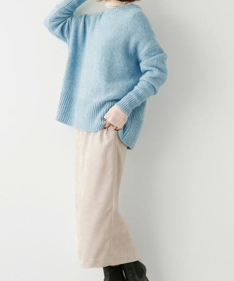 【MICA&DEAL】0124408303 ワイドクルーネックPO