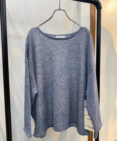 【cafune&PASSIONE 26SS】26964　メッシュニットプルオーバー
