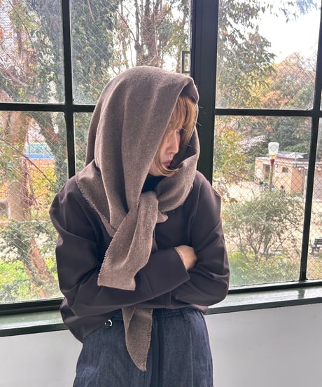 【PRIORITY 26AW】P66250TW ウールブレンドストール