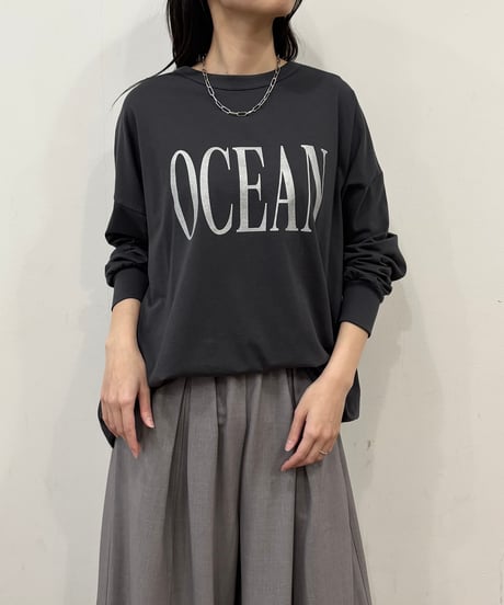 【siro de la bonte】R543203 OCEAN 2way pullover(ラメ）