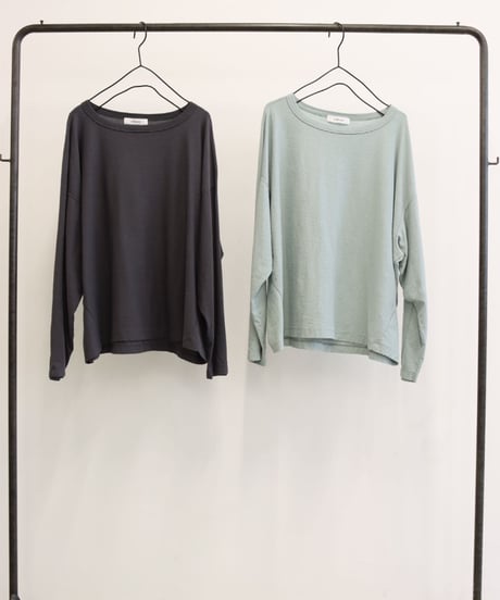 【LE MÉLANGE 26AW】8641004 天竺クルーネックプルオーバー