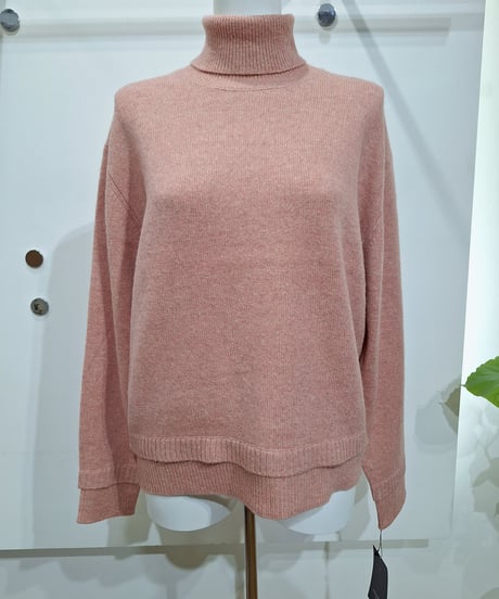 【ATELIER SIX】11256523 ヤクカシミヤレイヤーネックプルオーバー