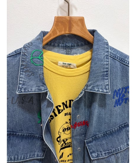 【Universal Style Weare】 661020 RAKUGAKI DENIM JK